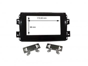 Kit fixare radio 2DIN Fiat Ducato dupa 2021, negru lucios, 172,5mm x 98mm foto