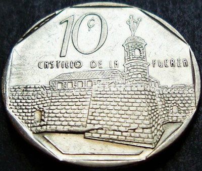 Moneda exotica 10 CENTAVOS - CUBA, anul 1999 * cod 1385 B = A.UNC foto