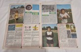 poster - reclama - AFIS vechi si rar Program Fotbal anul 1985, Hagi, Costica Stefanescu, Silviu Lung