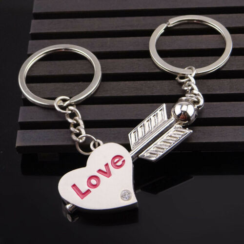 Set Breloc Chei Pentru Cuplu / Indragostiti - LOVE -2 Bucati - Model 2