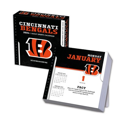 Cincinnati Bengals 2024 Box Calendar foto
