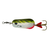 DAM Effzett Lingură standard 4,5cm/16g Olive/Chartreuse Tiger UV