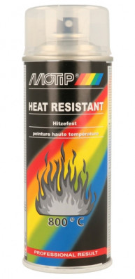 Spray Lac Transparent Rezistent Temperaturi Motip Clear Coat, 500ml foto