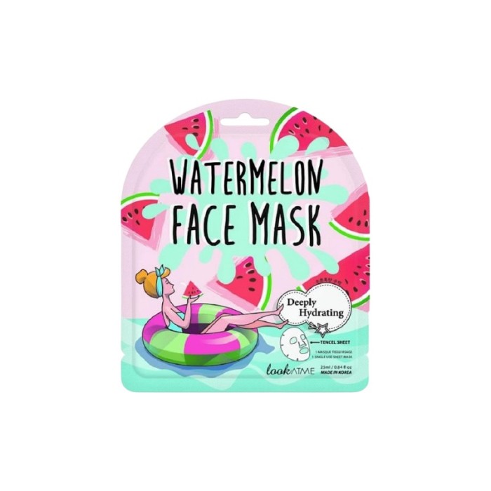 lookATME Watermelon Face Mask Mască de față 25 ml