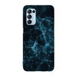 Husa compatibila cu Oppo A72 model Abstract tech representation, Silicon, TPU, Viceversa, Transparent, Carcasa