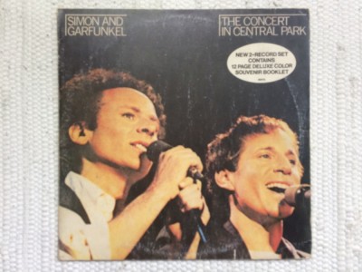 Simon &amp;amp; Garfunkel The concert in Central park dublu disc 2 LP vinyl muzica pop folk rock Geffen SUZY 1982 foto