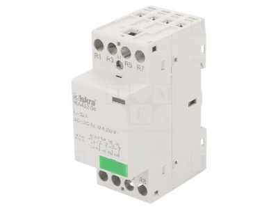 Contactor 4-polar pentru instalații 32A 230VAC - Set de 4 bucati foto