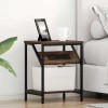 VidaXL Dulap de noapte Stejar brun 38 x 30 x 48 cm Lemn compozit