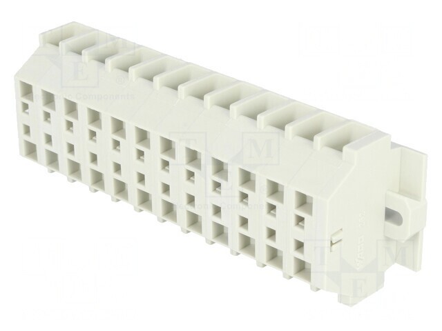 Regletă de Conexiuni 12 Piste 0,5-4mm2 550V 23A