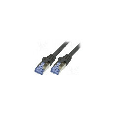 Cablu patch cord, Cat 6a, lungime 3m, S/FTP, LOGILINK - CQ3063S