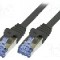 Cablu patch cord, Cat 6a, lungime 5m, S/FTP, LOGILINK - CQ3073S