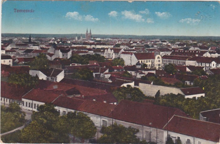 CP Timisoara Temesv&aacute;r Panorama ND(1914)