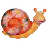 Cumpara ieftin Statueta decorativa, Melc, Multicolor, 47 cm, DVSG031
