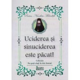 Uciderea si sinuciderea este pacat! - Protos. Nicodim Mandita