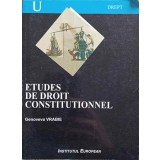 ETUDES DE DROIT CONSTITUTIONNEL-GENOVEVA VRABIE-248371