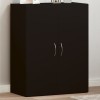 VidaXL Fișet, negru, 60x32x77,5 cm, lemn prelucrat 840766