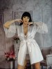 L840-2 Set 2 piese lenjerie elegant-casual din desu si halat