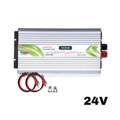 Invertor 12000W 24V &ndash; 220 V auto si panouri solare SINUS PUR, unda pura rulota, casa, cabana