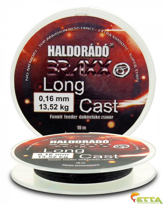 Haldorado - Braxx Long Cast - Fir textil feeder de inaintas pt lansat 0,16mm 10m - 13,52kg