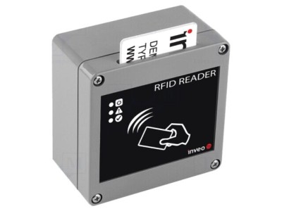 Cititor RFID INVEO 10-24V HID iClass Ethernet RS485 ABS foto