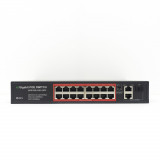 Aproape nou: Switch POE PNI SWPOE162 cu 16 porturi POE si 2 porturi 1000Mbps