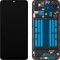 Display cu Touchscreen MP compatibil cu Samsung Galaxy A20 A205, cu Rama, Negru
