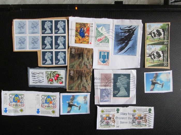 ANGLIA LOT PE FRAGMENT DE HIRTIE=36