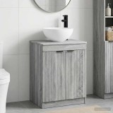 Cumpara ieftin Dulap pentru Chiuveta de Baie Sonoma gri 54 x 41 x 100 cm