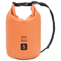 Rucsac impermeabil, portocaliu, 5 L, PVC