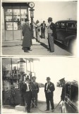 M1516N Benzinărie la Feleac, 1938, lot de 2 fotografii