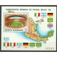 1986 - Campionatul Mondial de fotbal Mexic, colita nedantelata neuzata