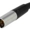 Conector XLR Mini Tată pe Cablu 3-Pin