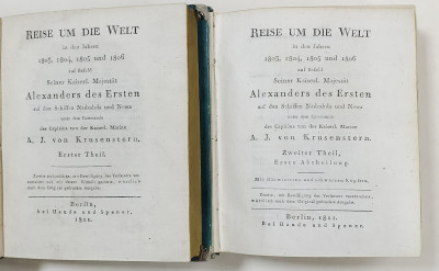 CALATORIE IN JURUL LUMII DIN ORDINUL MAJESTATII SALE IMPERIALE ALEXANDRU I. ( REISE UM DIE WELT IN DEN JAHR 1803, 1804, 1805 , und 1806 ) von ADAM J foto