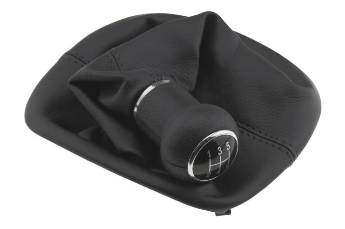 Maner schimbator viteze cu rama si manson Vw Passat B5 1996-2005, cu 5 Viteze, inel Cromat, NTY GZB-VW-002