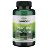 Mucuna Pruriens Extras Standardizat 350 miligrame 200 capsule Swanson, Swanson Health Products