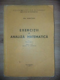 Exercitii de analiza matematica vol 1 fascicula 1- Gh. Siretchi
