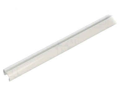 Profil aluminiu lăcuit 1m pentru module LED albă OLEK foto