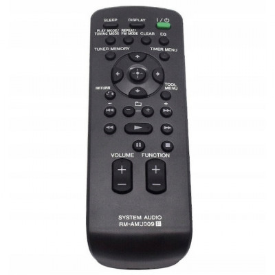 Telecomanda pentru Audio Sony RM-AMU009, x-remote, Negru foto