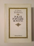 G. Dem. Teodorescu - Poezii populare rom&acirc;ne (ed. critică de George Antofi; 1982)