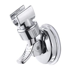 Suport pentru cap de dus, ABS, Ventuza, Rotire 360, 5kg, Argintiu