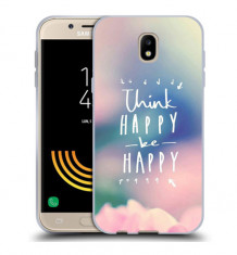 Husa Samsung Galaxy J5 2017 J530 Silicon Gel Tpu Model Think Positive foto