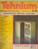 C10373 - REVISTA TEHNIUM, 10/1984
