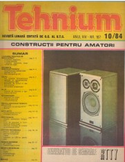 C10373 - REVISTA TEHNIUM, 10/1984
