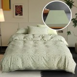 Lenjerie pat tricot bumbac 100 % cu husa-vilas