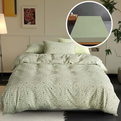 Lenjerie pat tricot bumbac 100 % cu husa-vilas foto