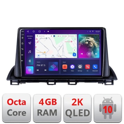 Navigatie Mazda 3 2014-2019 C-463 Android Octa Core Ecran 2K QLED GPS 4G 4+32GB 360 KIT-463+EDT-E409-2K CarStore Technology foto
