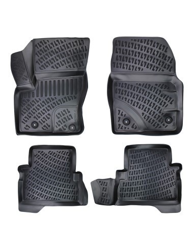 Set covorase auto din cauciuc tip tavita pentru Ford C-Max I 2003-2010