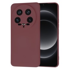 Husa silicon Xiaomi 14 Ultra Techsuit SoftFlex, bordo