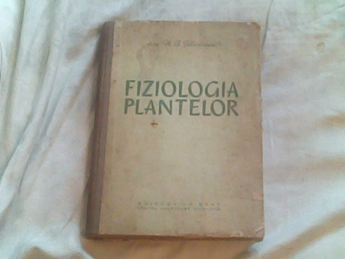 Fiziologia plantelor-Acad N.A.Maximov