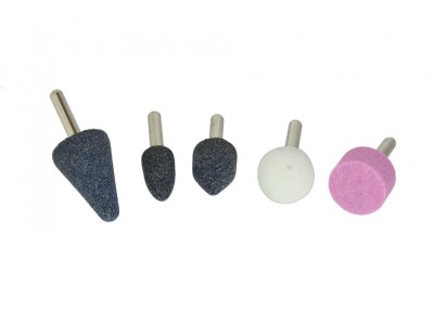 Set 5 pietre pentru slefuire 6mm, Geko G01211 foto